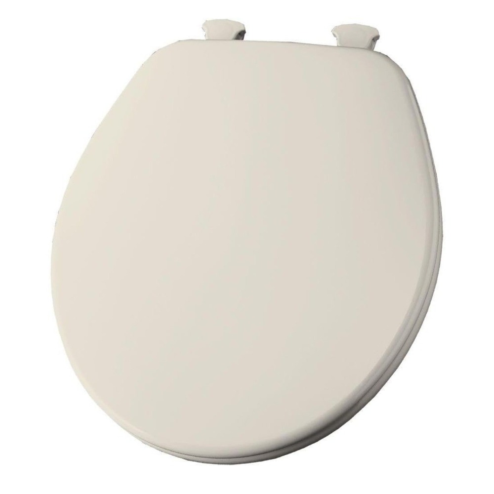 Church 540EC000 Easy Clean & Change Round Toilet Seat White